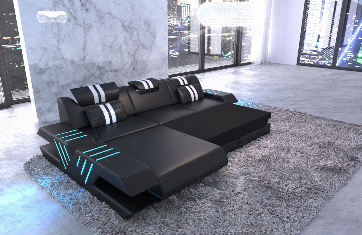 optionale Schlaffunktion für Sofa Venedig L Form