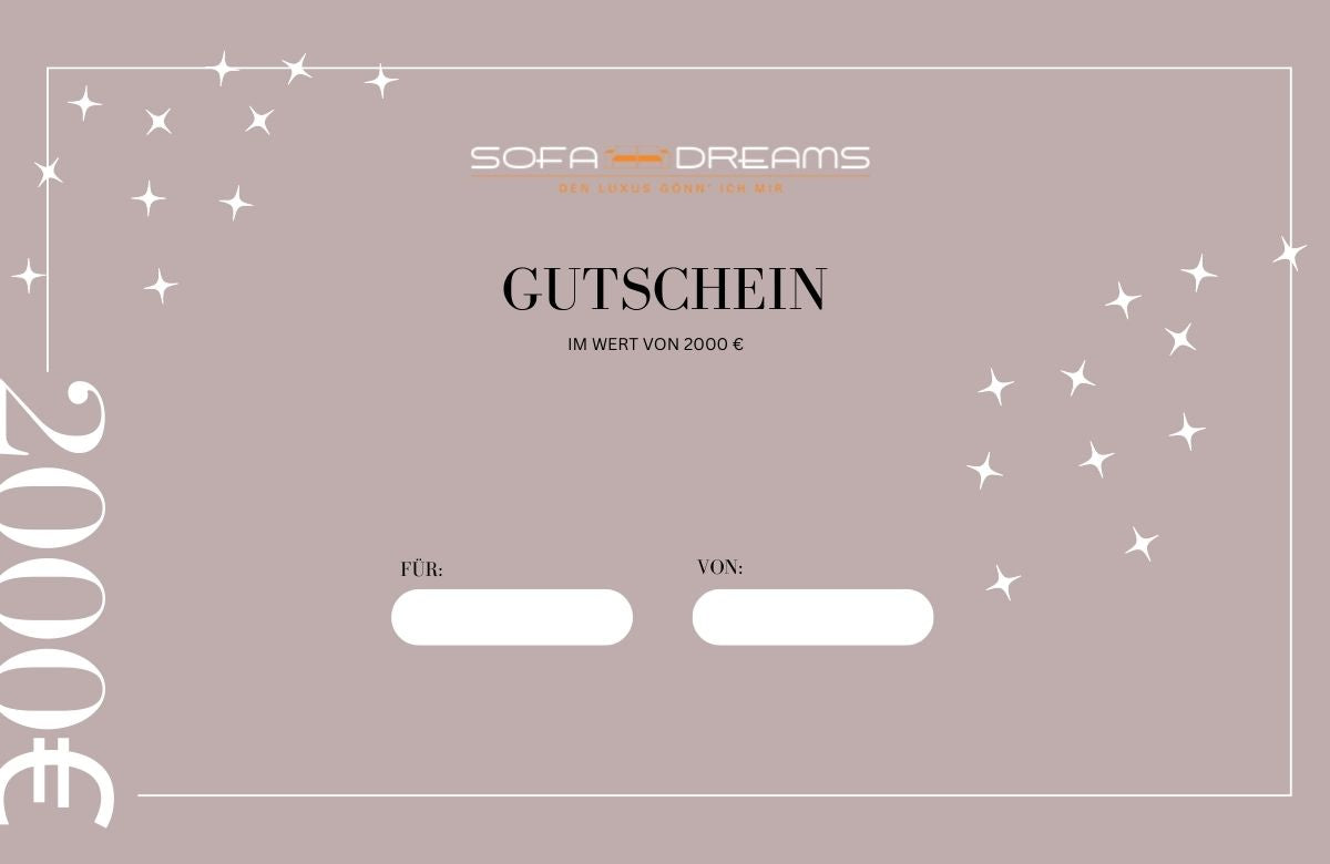 2000€ Gutschein – Zum verschenken!