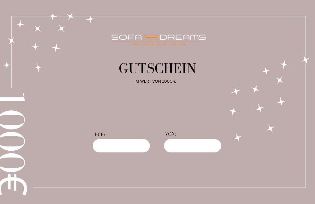 1000€ Gutschein – Zum verschenken!