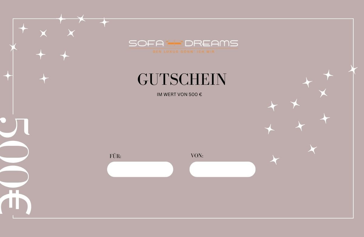 500€ Gutschein – Zum verschenken!