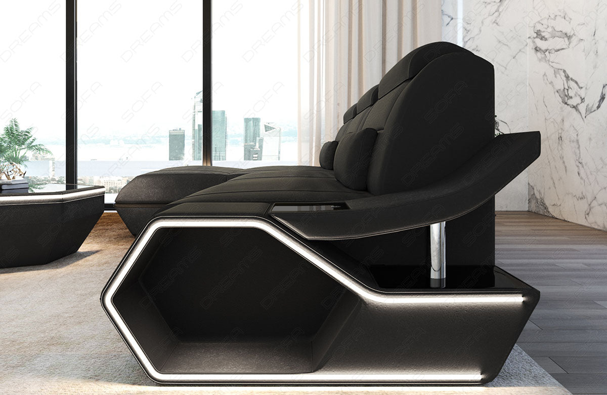 Ecksofa Toscano L-Form Stoff
