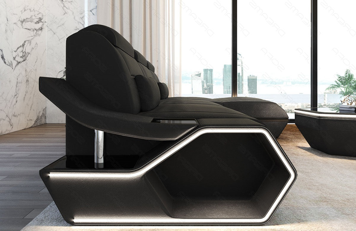 Ecksofa Toscano L-Form Stoff