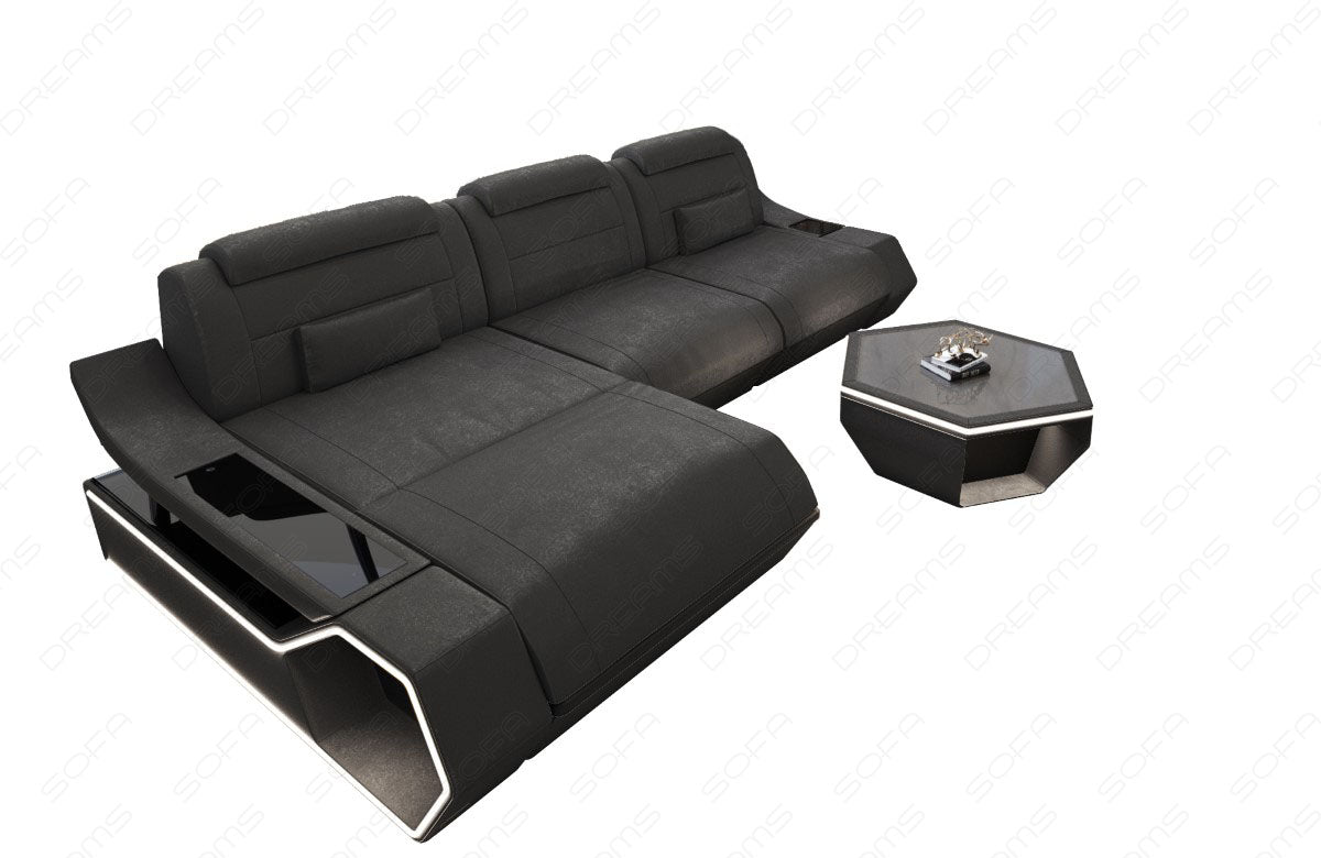Ecksofa Toscano L-Form Stoff