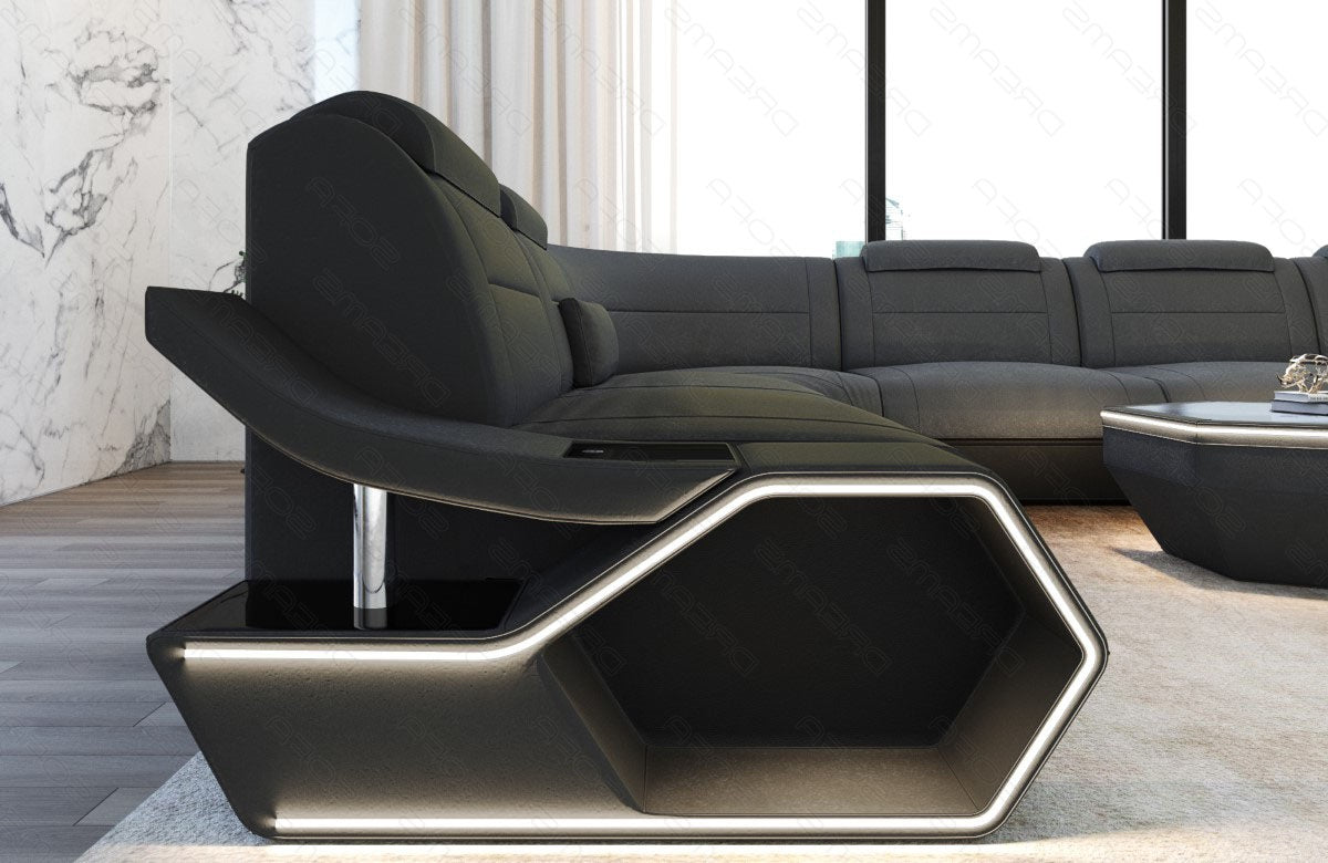 Wohnlandschaft Toscano XXL Stoff