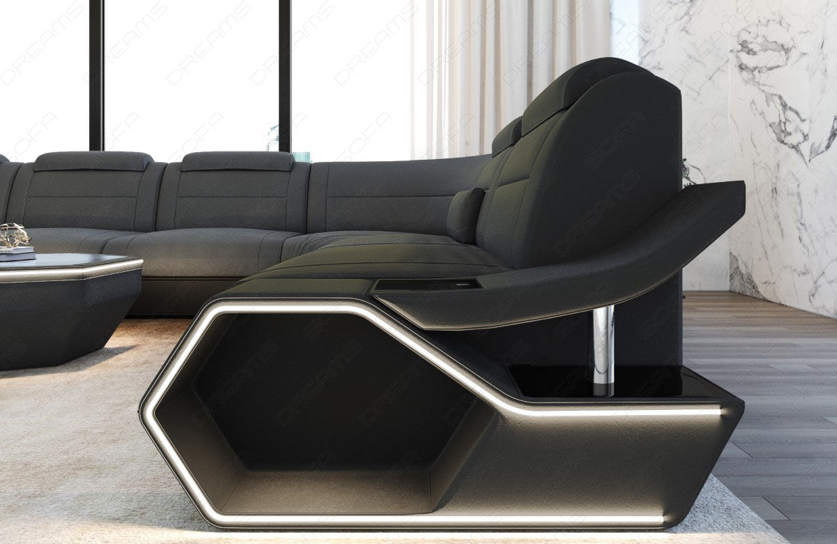 Wohnlandschaft Toscano XXL Stoff