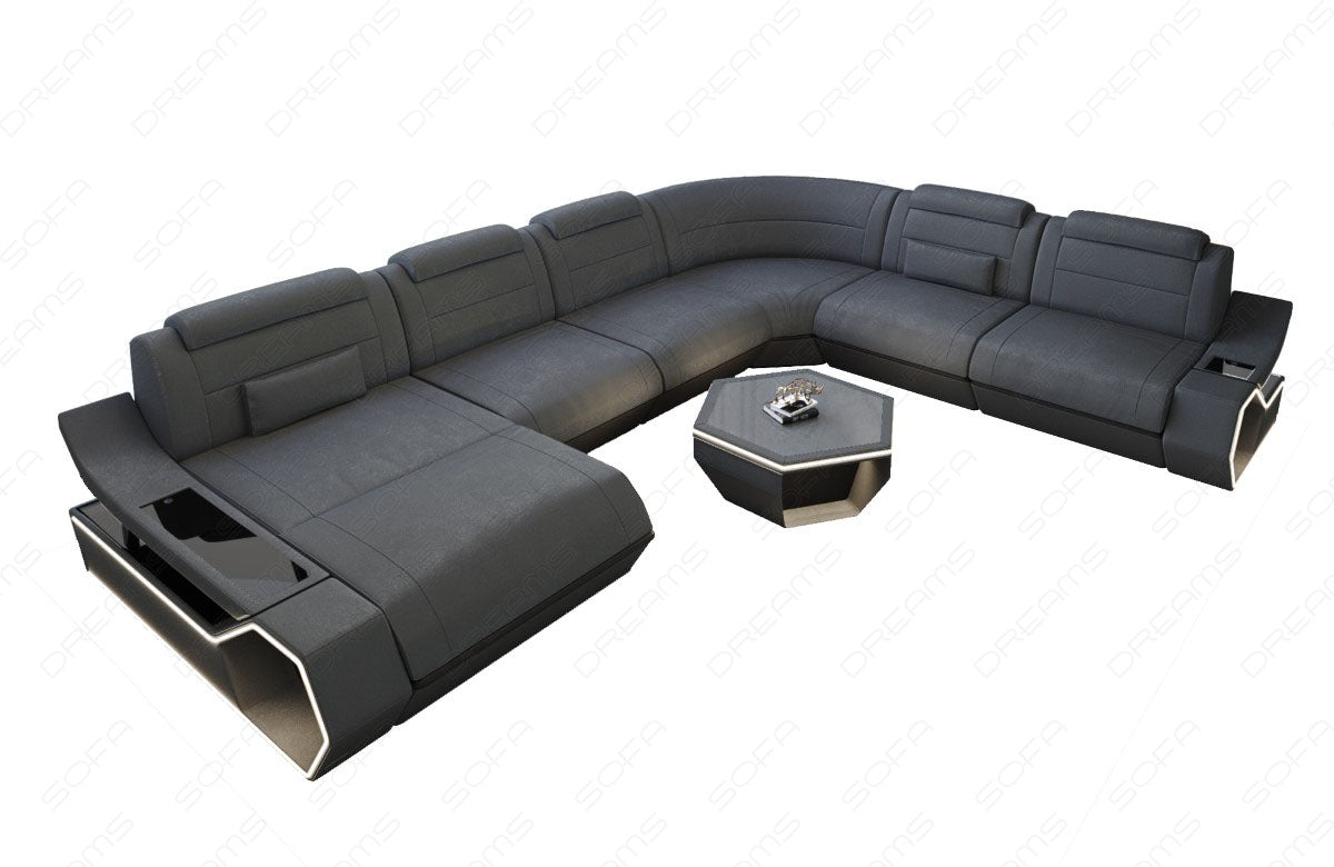 Wohnlandschaft Toscano XXL Stoff