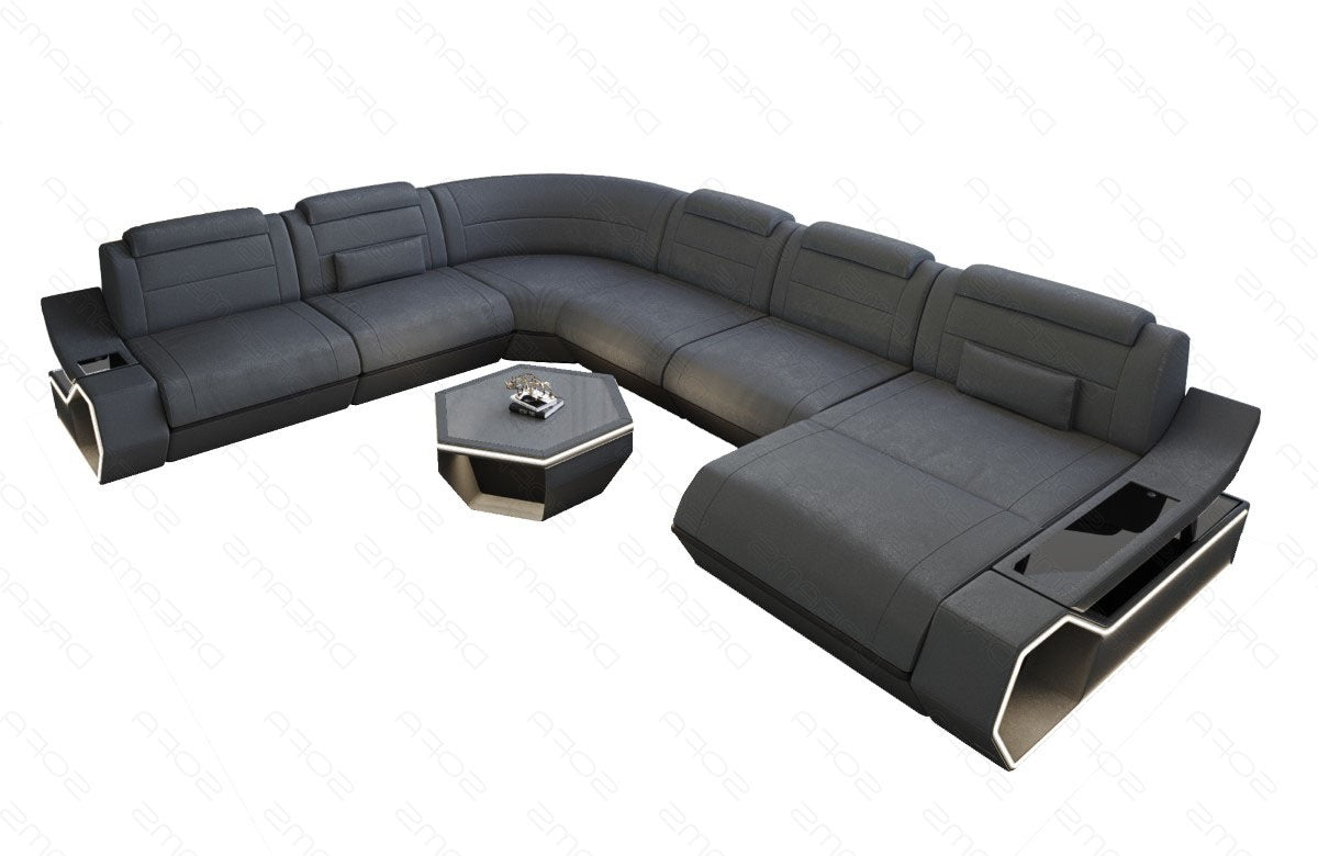Wohnlandschaft Toscano XXL Stoff