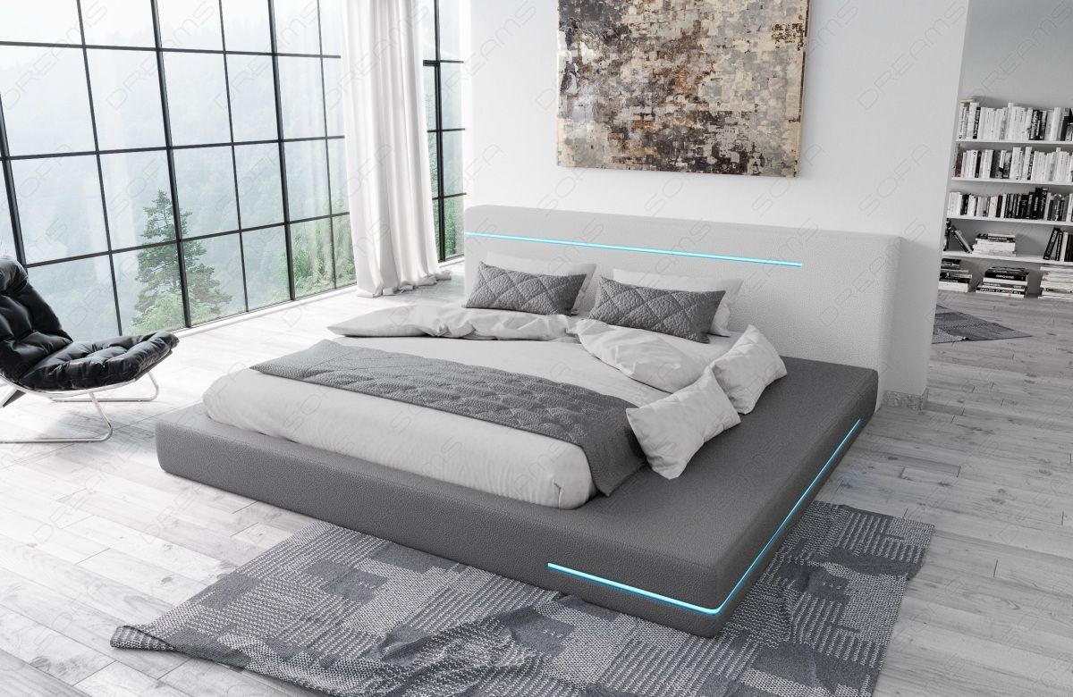 Komplettbett Rimini in grau