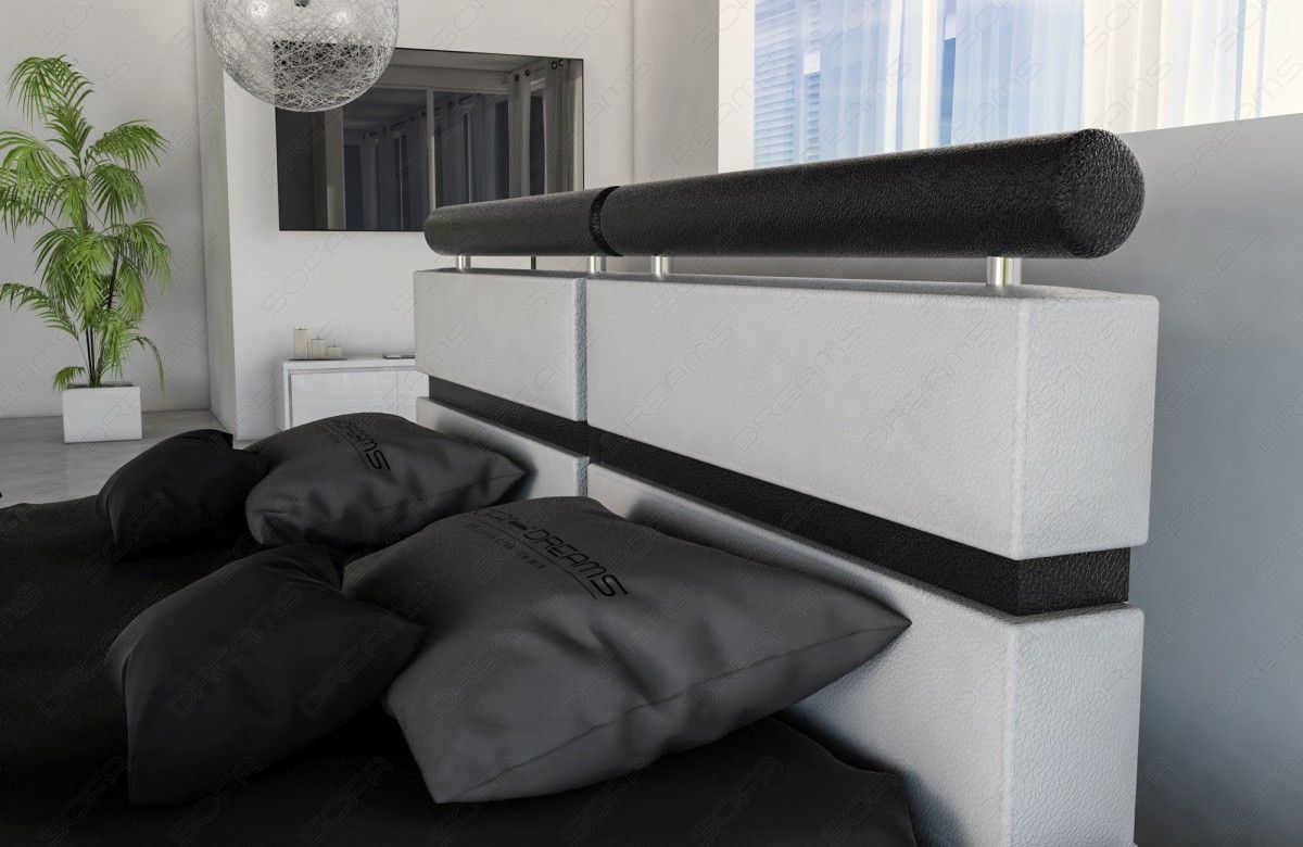 Bett Kopfteil Venedig in weiss