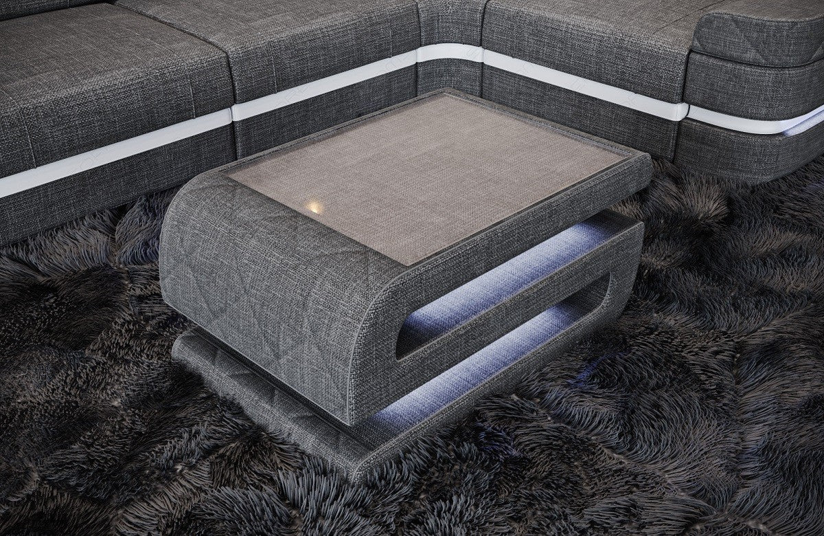 Couchtisch Bologna aus Stoff – Modern & Stilvoll – Rayy