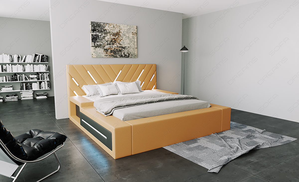 Design Bett Contrada - für individuelle Farbwünsche kontaktieren Sie uns bitte