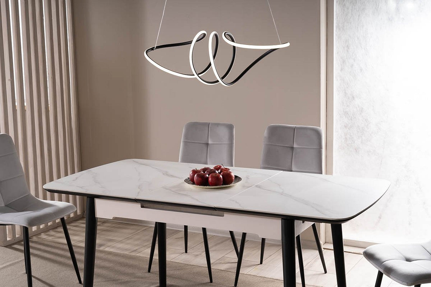 Eleganter Esstisch Apollo Eiche