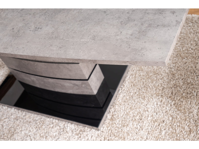 Leonardo Tisch in Betonoptik