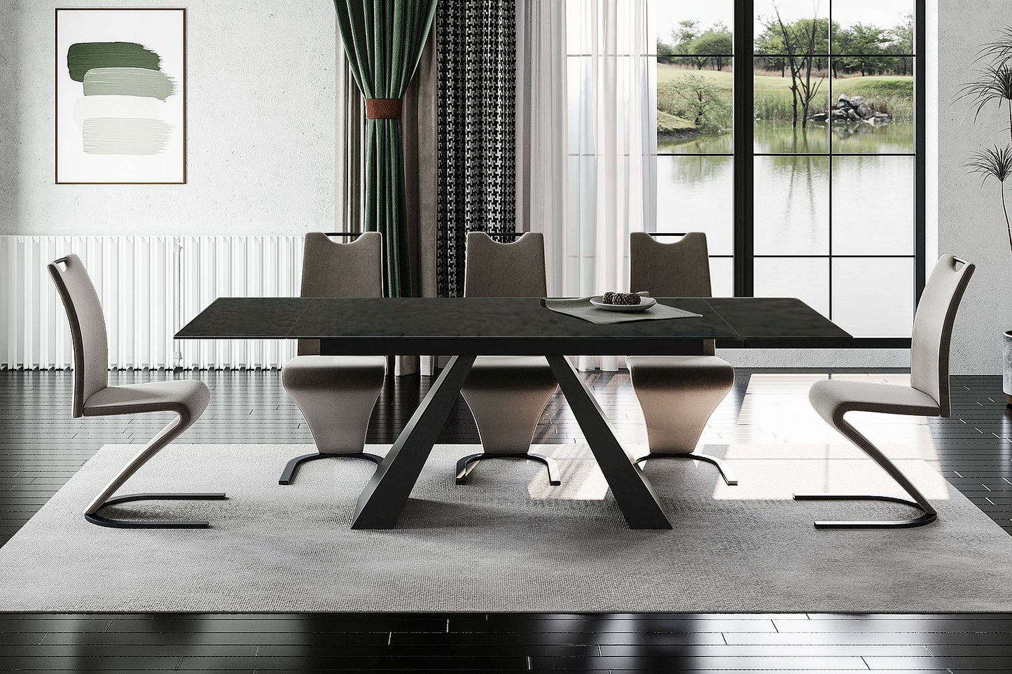 Esstisch Salvadore Melted 160 cm