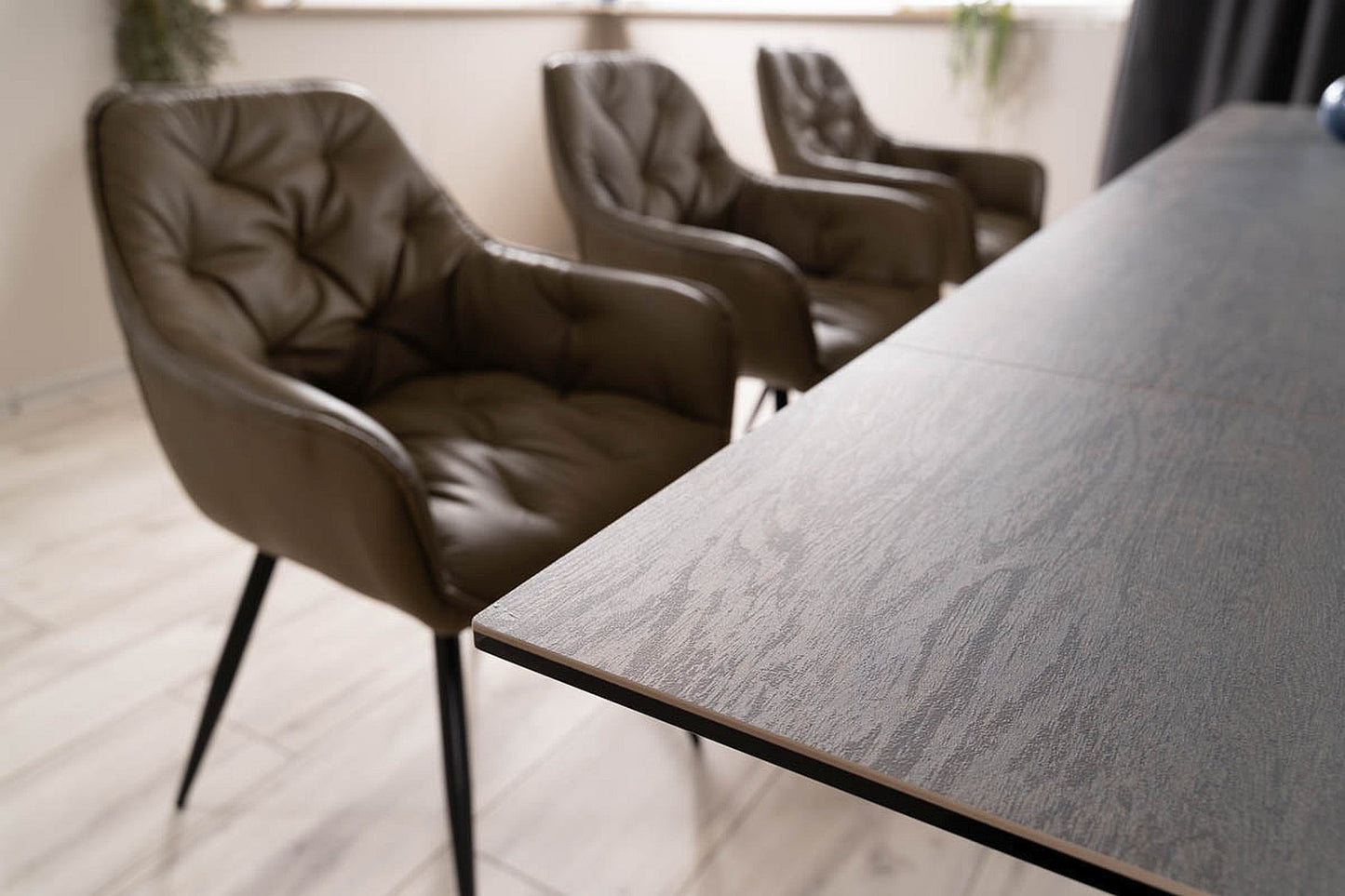 Tavolo da pranzo in ceramica Westin 180 effetto legno