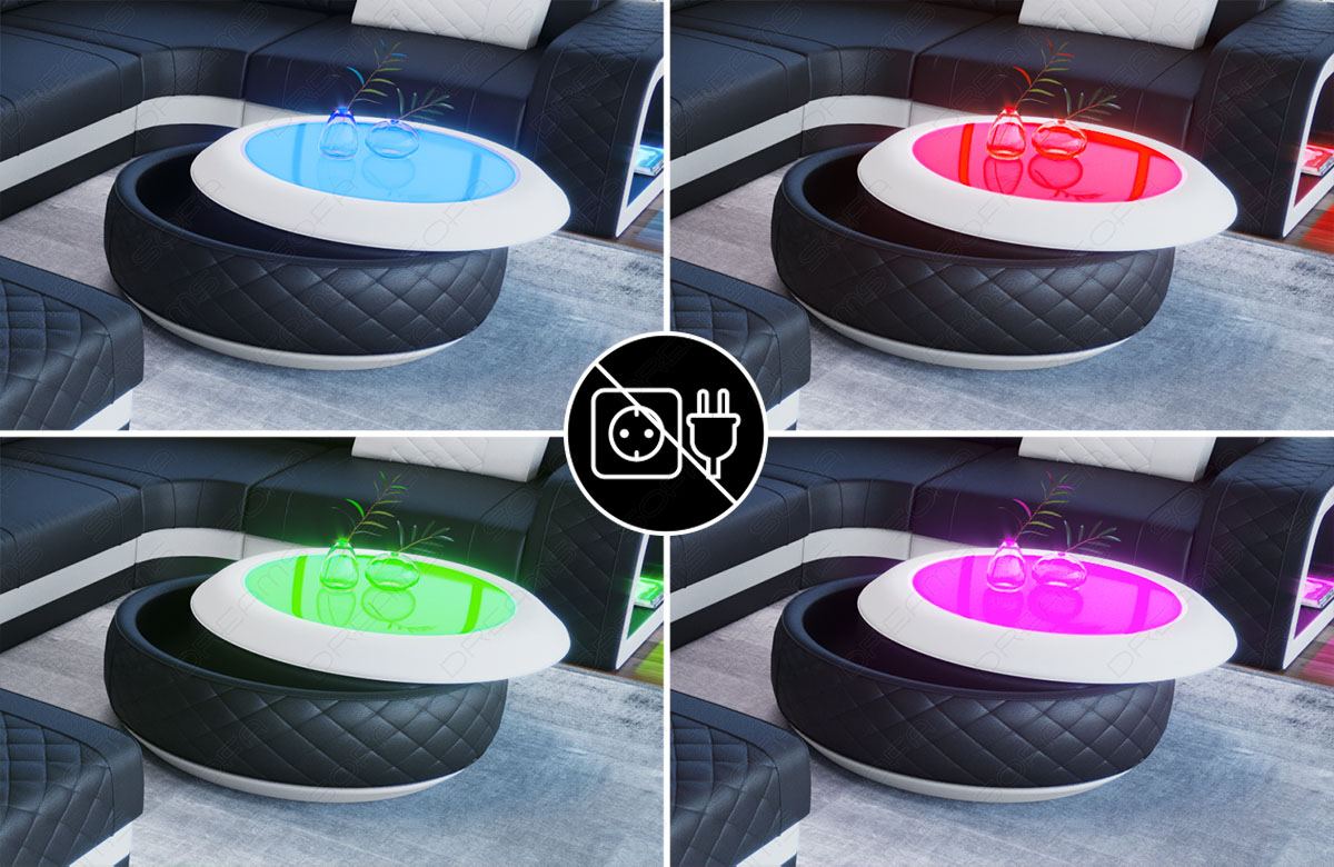 LED Beleuchtung inkl Fernbedienung (kabellos mit Lithium Ionen Akku)
