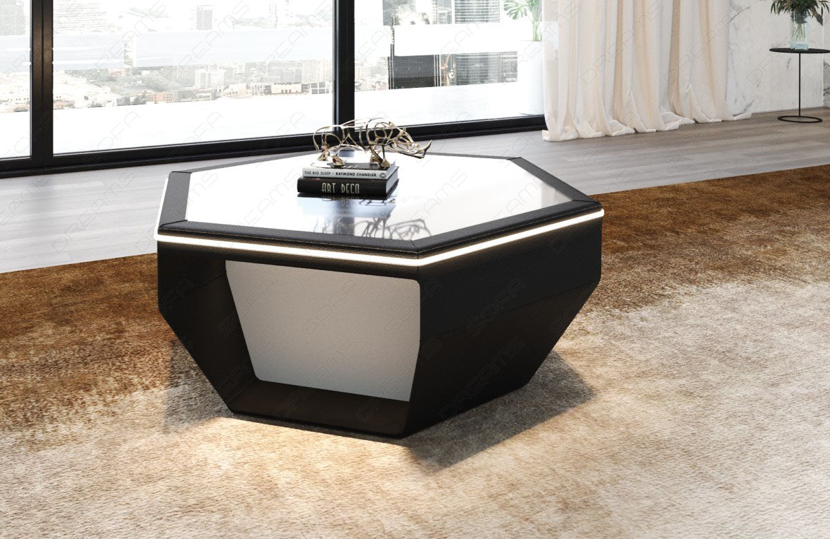 Couchtisch Toscano Leder
