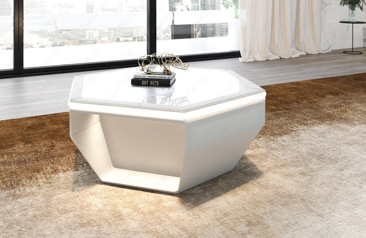 Couchtisch Toscano Leder