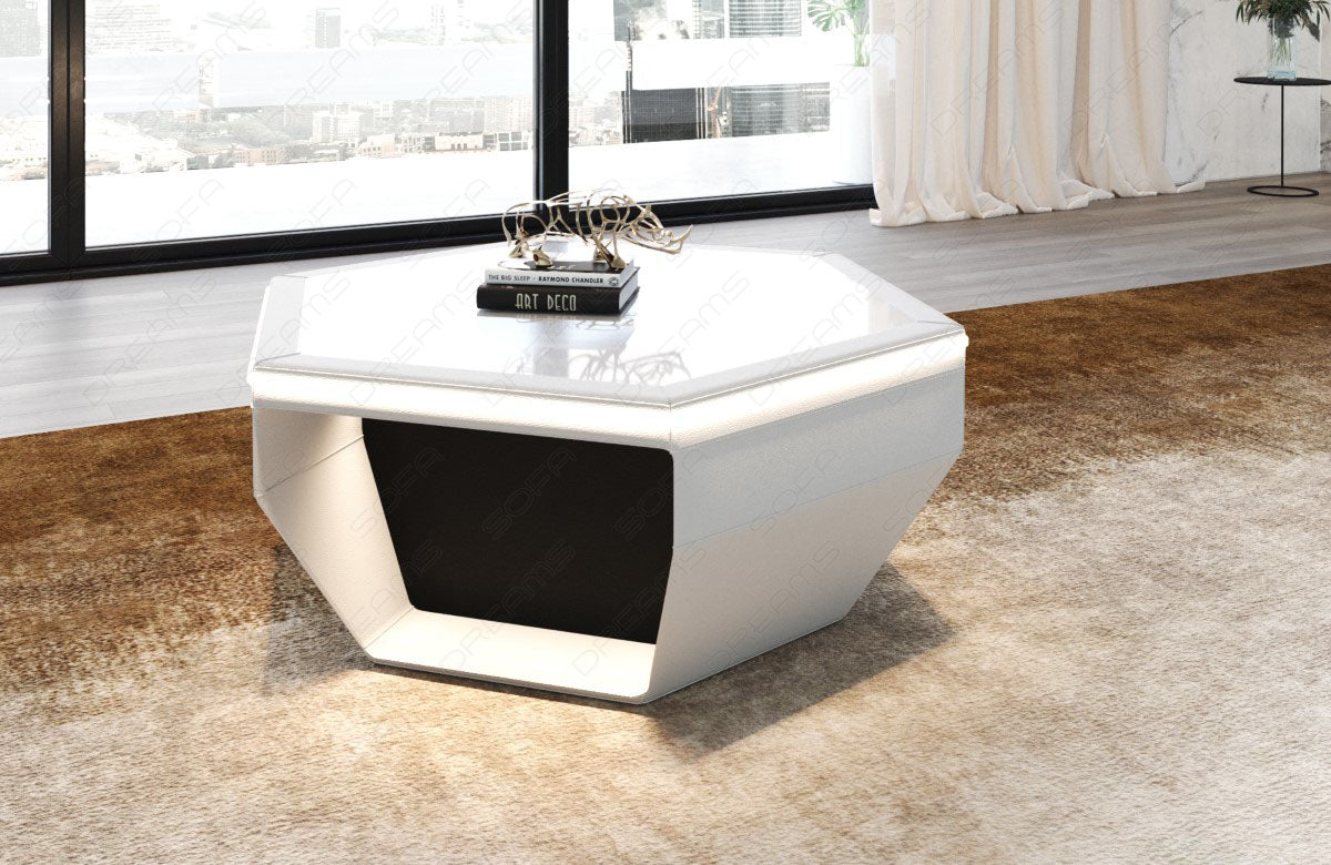 Couchtisch Toscano Leder
