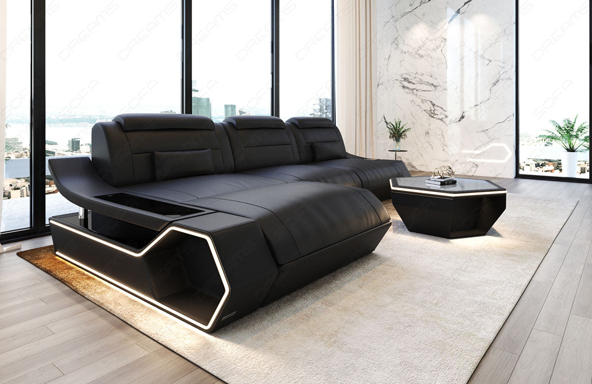 Leder Ecksofa Toscano L-Form – Modern & Komfortabel