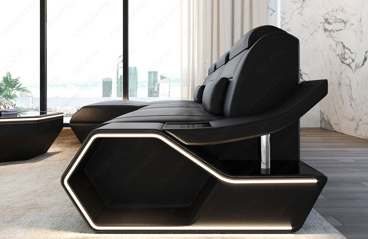 Leder Ecksofa Toscano L-Form – Modern & Komfortabel