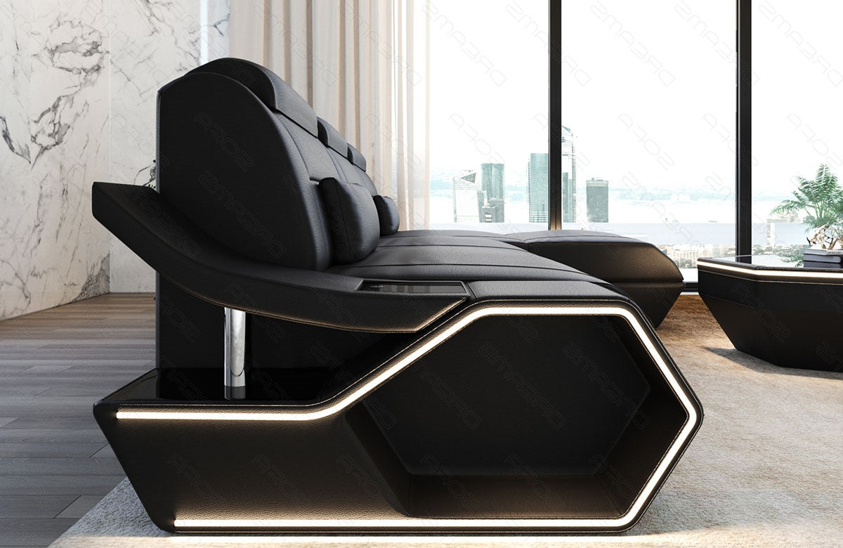 Leder Ecksofa Toscano L-Form – Modern & Komfortabel