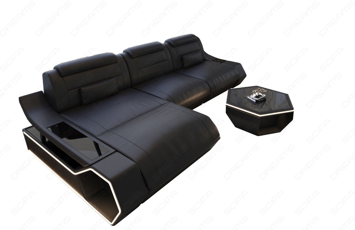 Leder Ecksofa Toscano L-Form – Modern & Komfortabel
