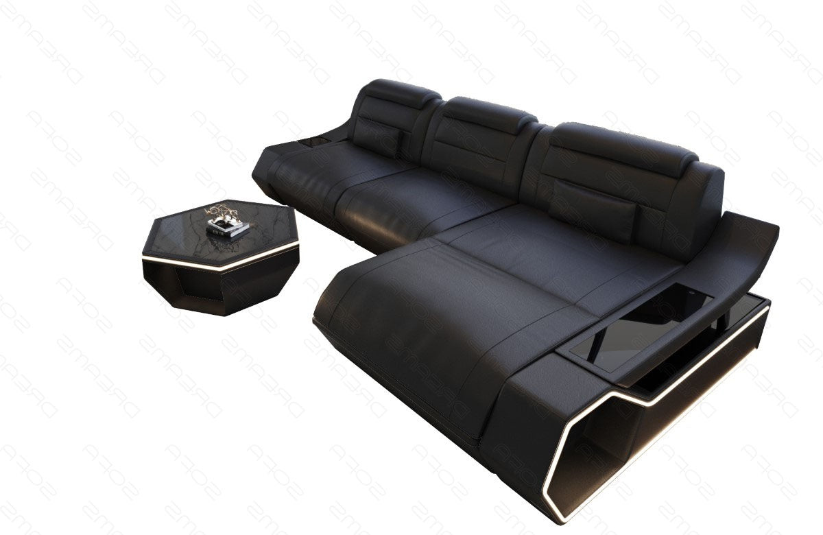 Leder Ecksofa Toscano L-Form – Modern & Komfortabel