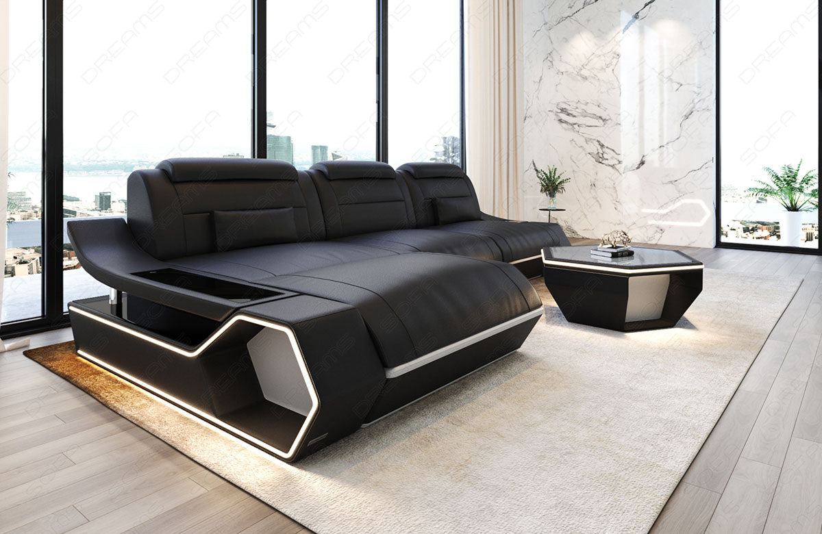 Leder Ecksofa Toscano L-Form – Modern & Komfortabel