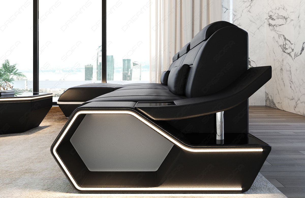 Leder Ecksofa Toscano L-Form – Modern & Komfortabel