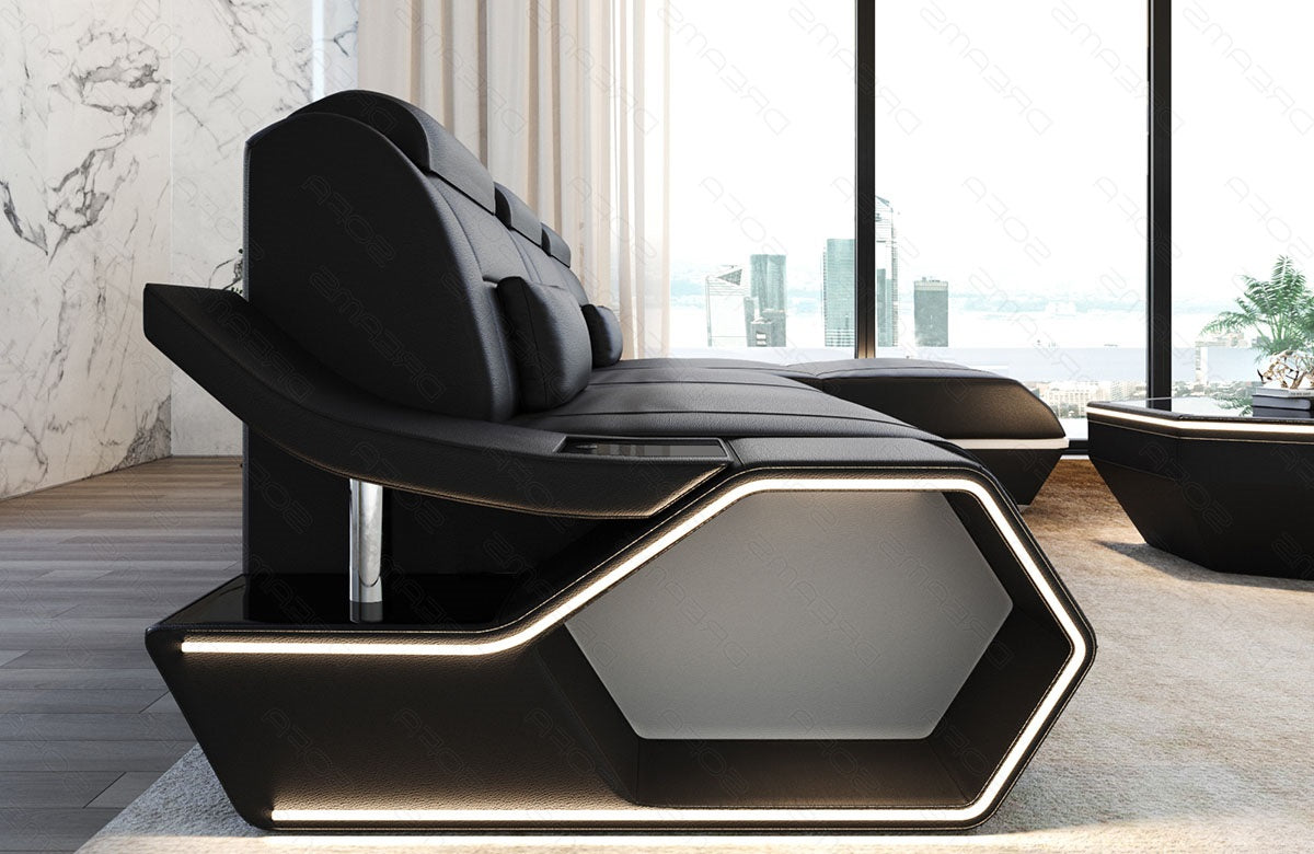 Leder Ecksofa Toscano L-Form – Modern & Komfortabel
