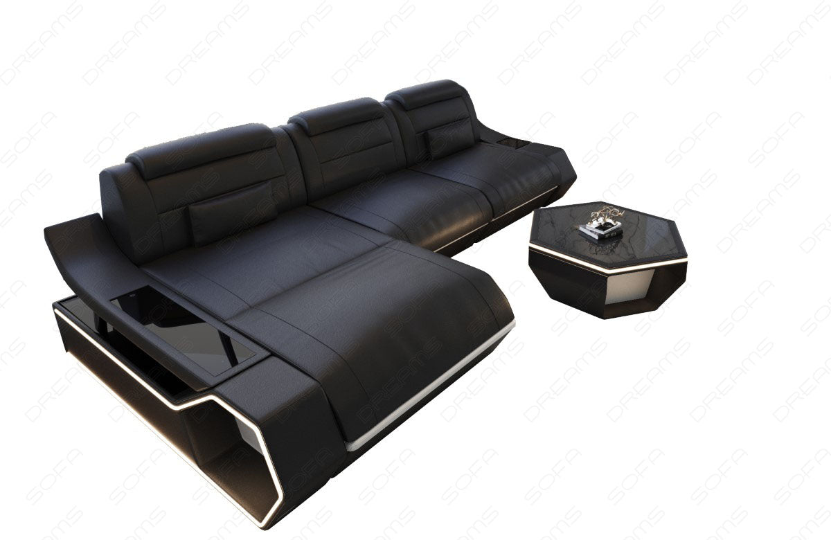 Leder Ecksofa Toscano L-Form – Modern & Komfortabel