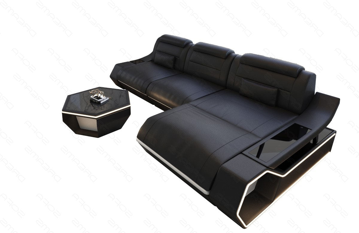 Leder Ecksofa Toscano L-Form – Modern & Komfortabel