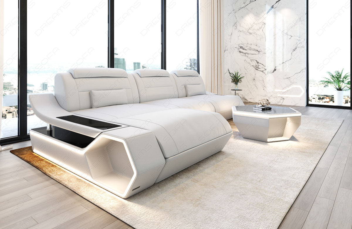 Leder Ecksofa Toscano L-Form – Modern & Komfortabel
