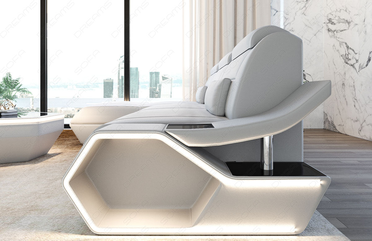 Leder Ecksofa Toscano L-Form – Modern & Komfortabel