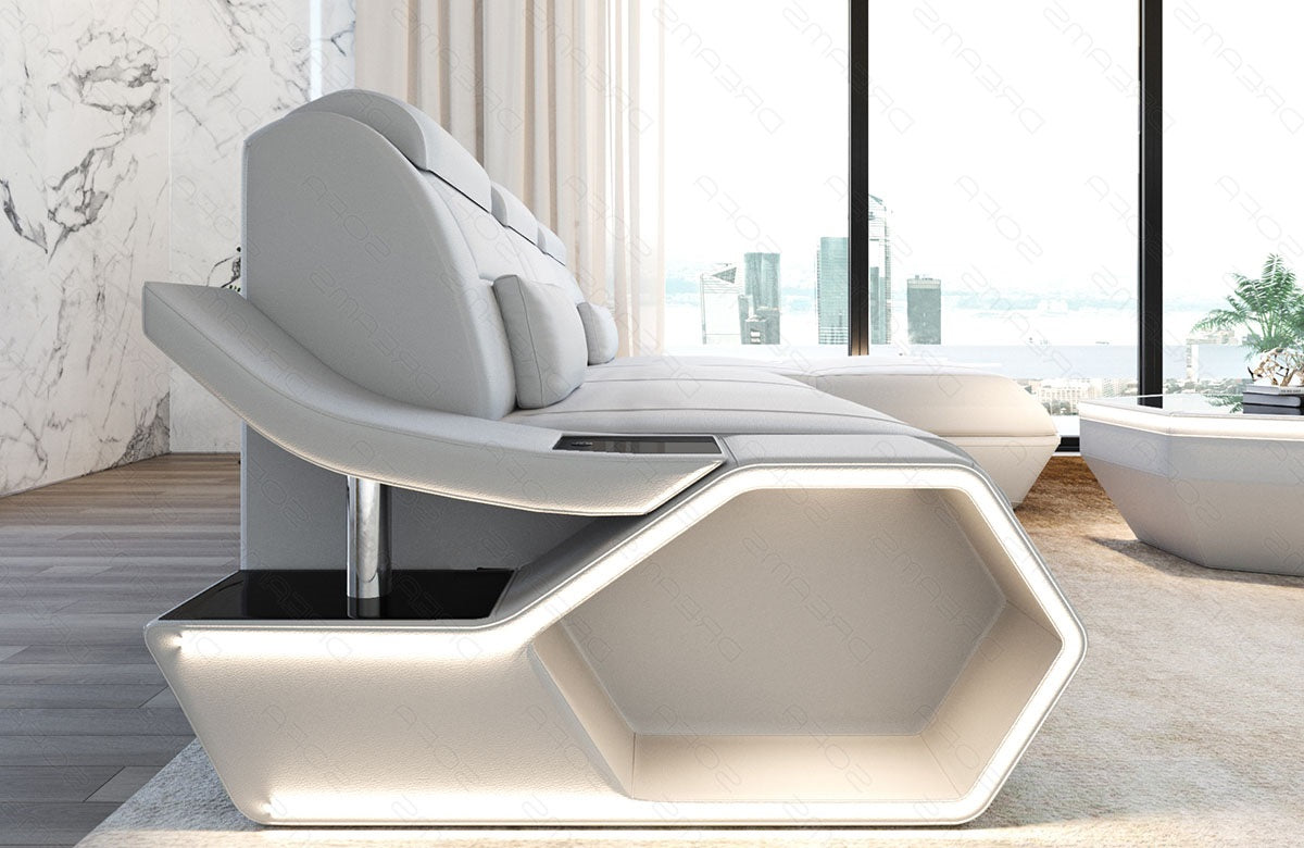 Leder Ecksofa Toscano L-Form – Modern & Komfortabel
