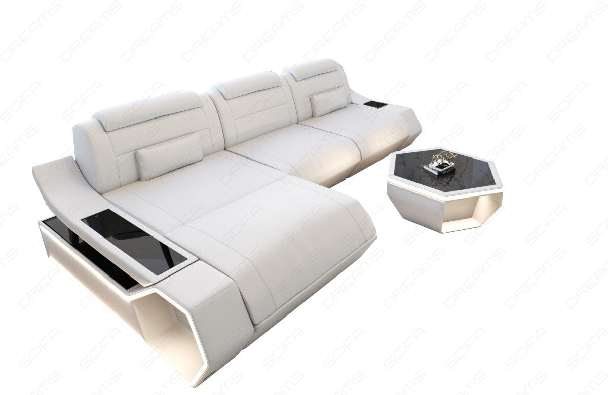 Leder Ecksofa Toscano L-Form – Modern & Komfortabel