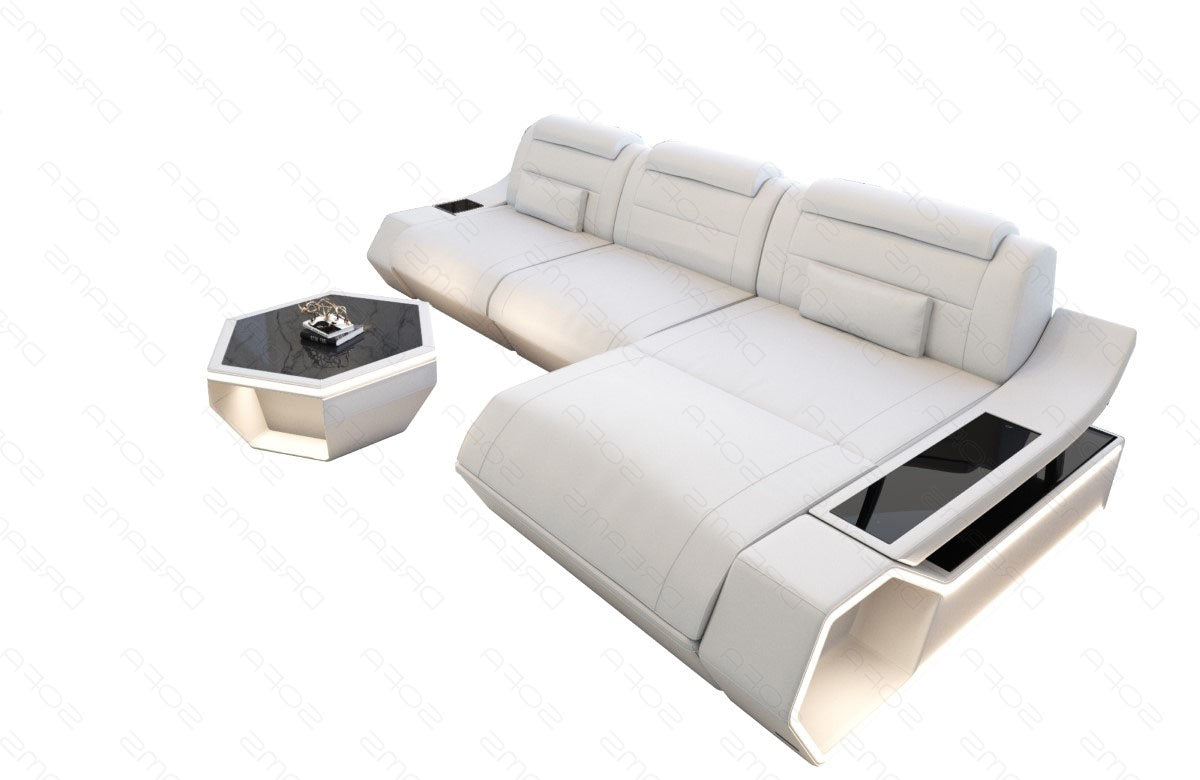 Leder Ecksofa Toscano L-Form – Modern & Komfortabel