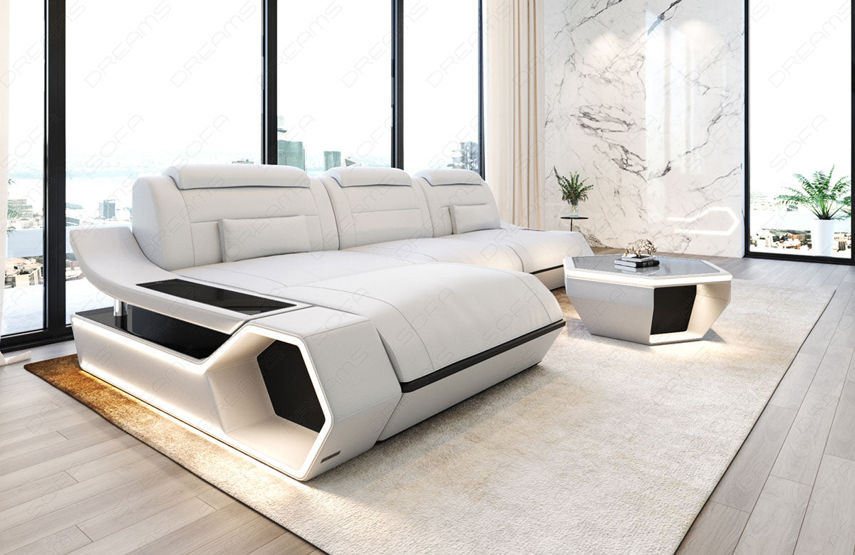 Leder Ecksofa Toscano L-Form – Modern & Komfortabel