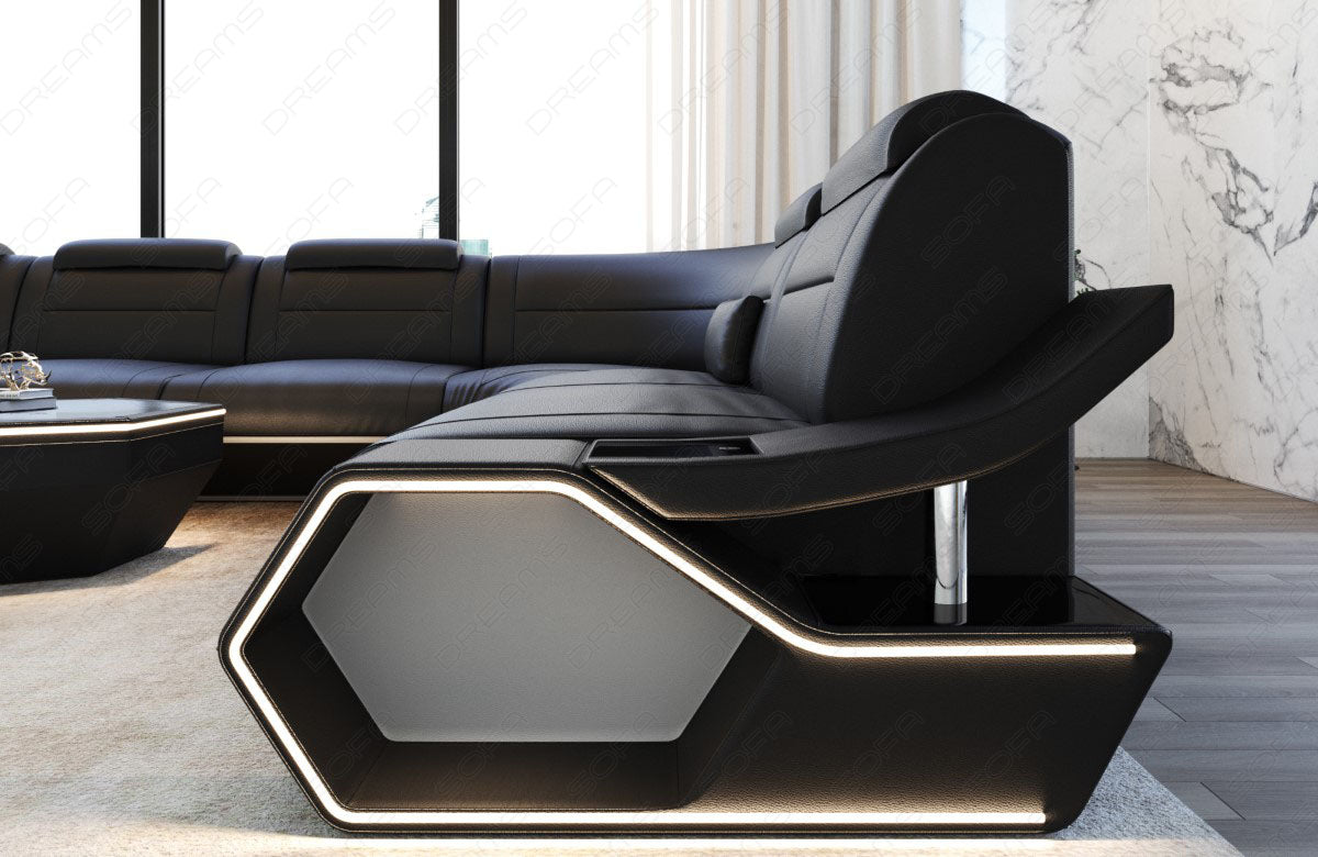 Leder Wohnlandschaft Toscano XXL
