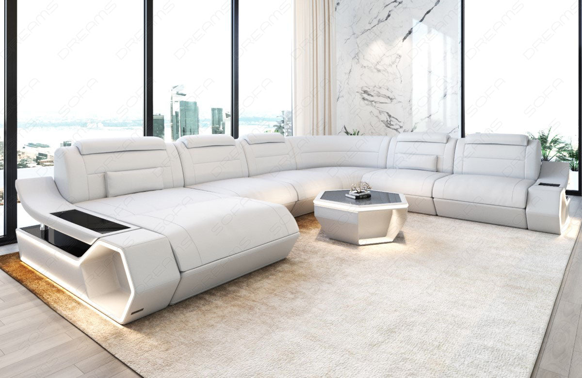 Leder Wohnlandschaft Toscano XXL