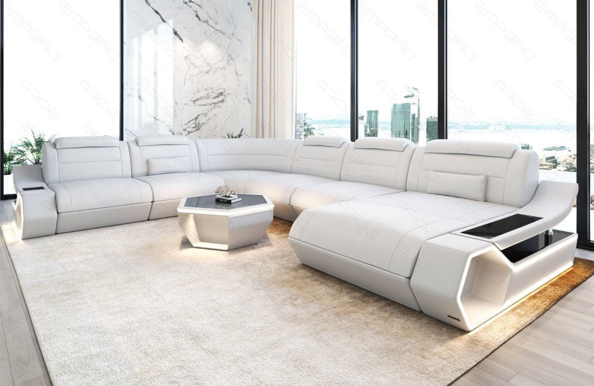 Leder Wohnlandschaft Toscano XXL