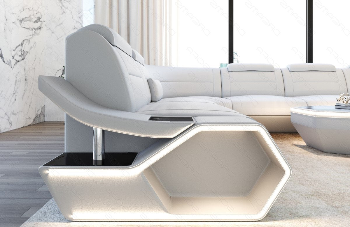 Leder Wohnlandschaft Toscano XXL