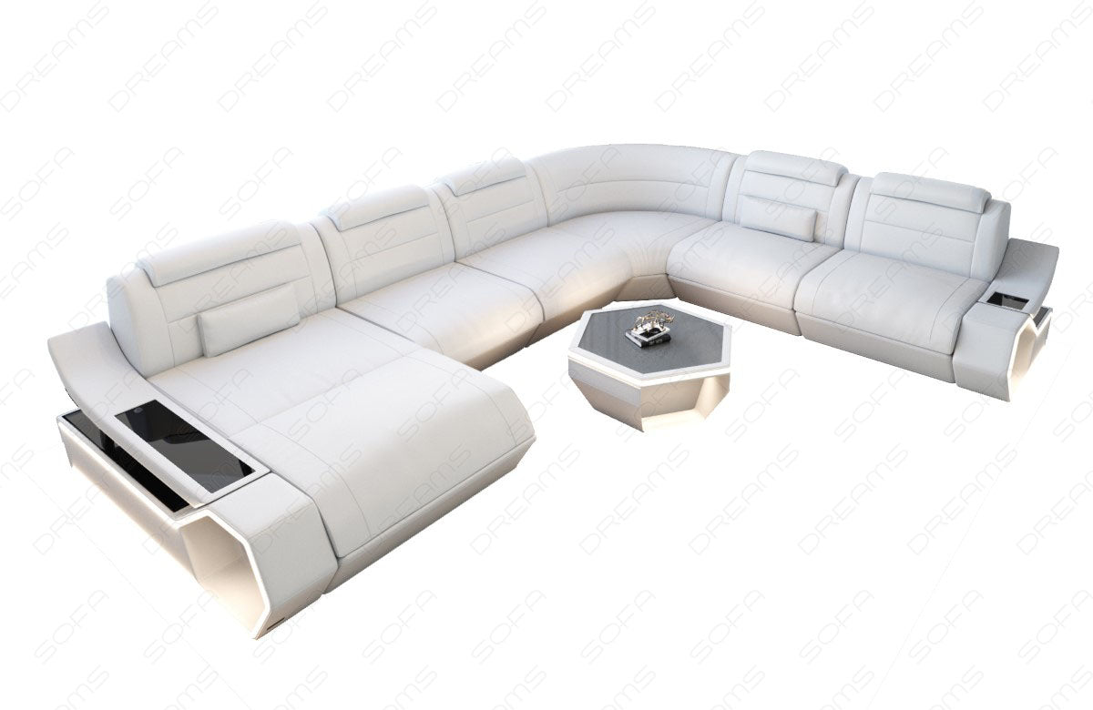 Leder Wohnlandschaft Toscano XXL
