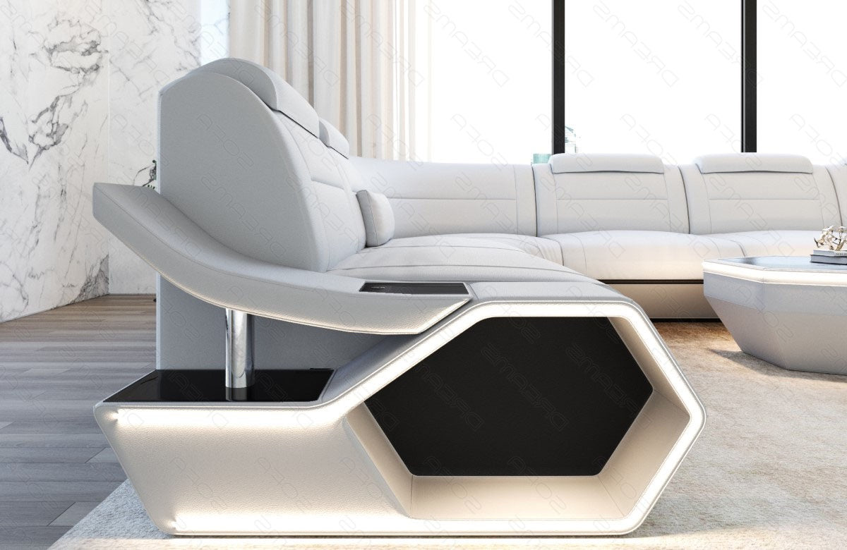 Leder Wohnlandschaft Toscano XXL
