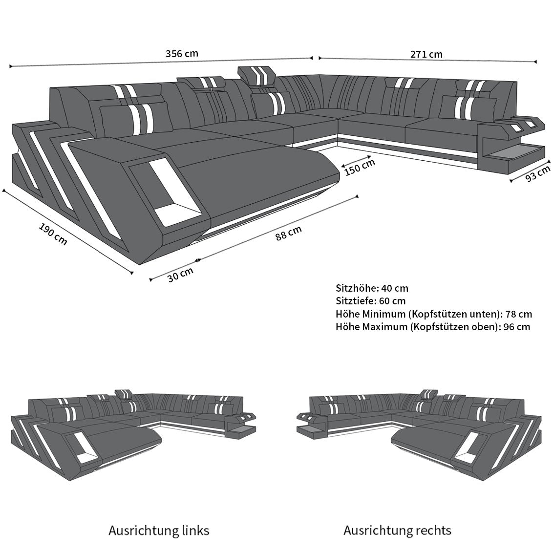 Maße Apollonia XXL
