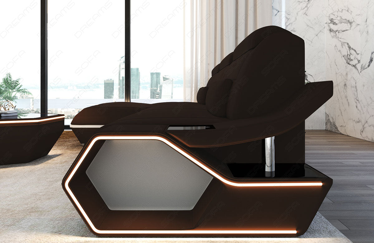 Ecksofa Toscano L-Form Stoff
