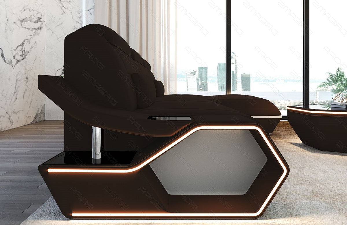 Ecksofa Toscano L-Form Stoff