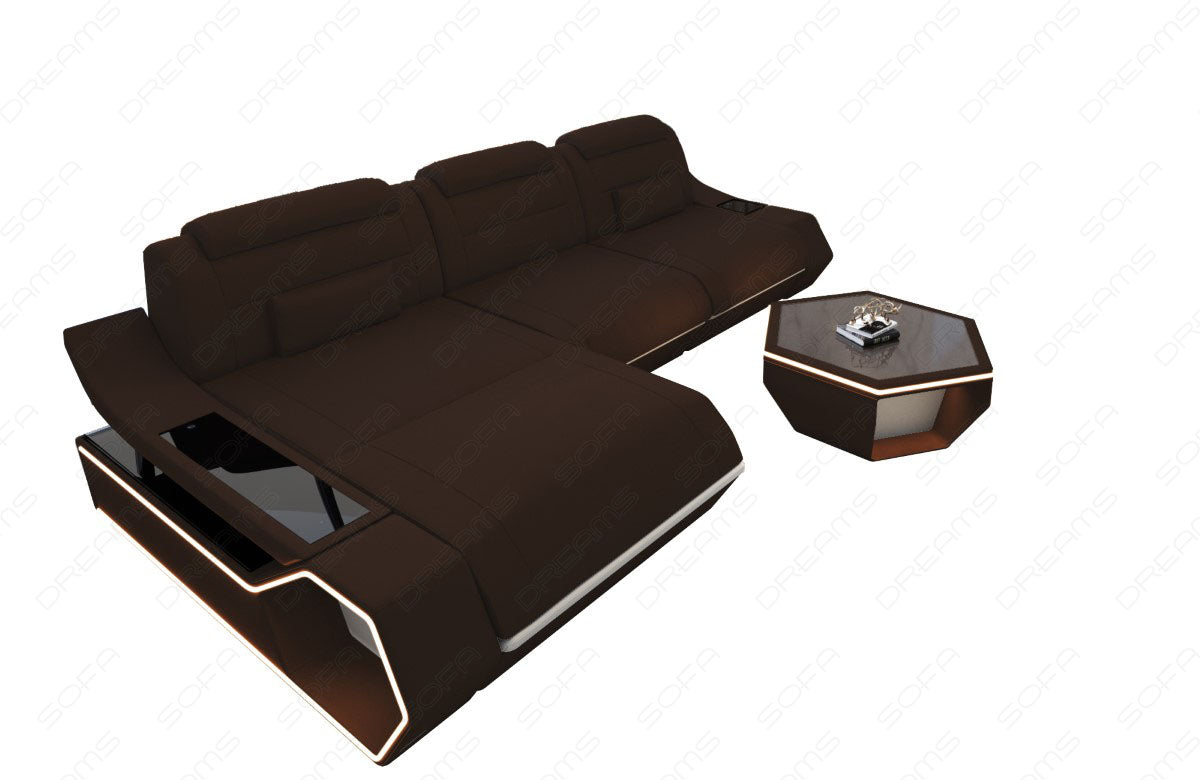 Ecksofa Toscano L-Form Stoff