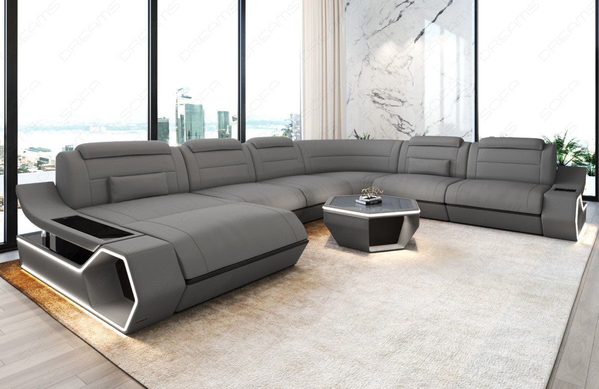 Wohnlandschaft Toscano XXL Stoff